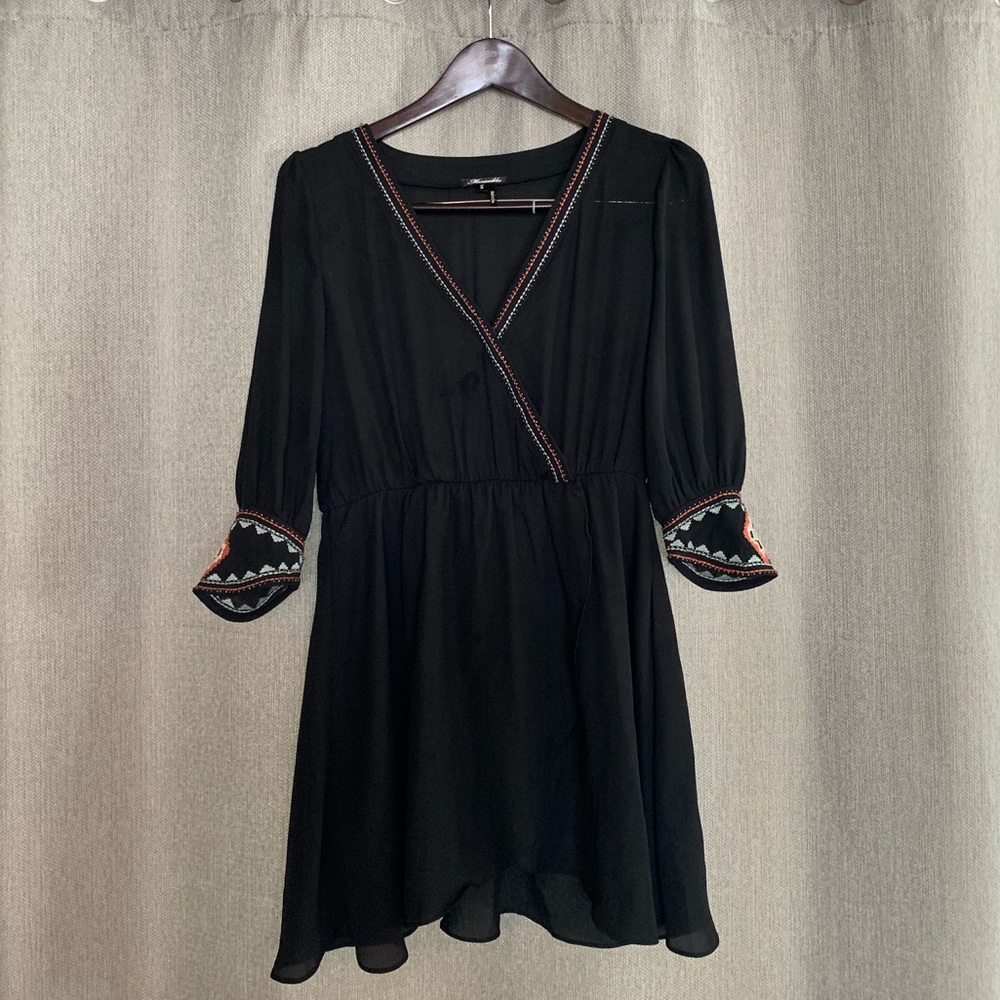 Little Black Dress with Beaded Detail